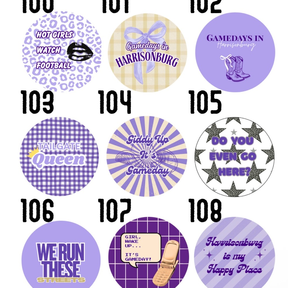 Assorted Gameday Button - Picture 13 of 14